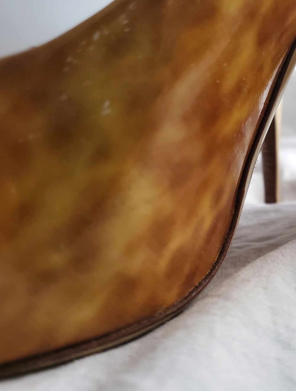 Giuseppe Zanotti Tan/beige Patent Heels Size 41/10 - Picture 8 of 12
